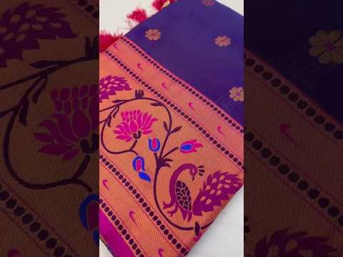 Paithani Soft Silk Zari Woven Saree