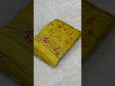 Pure Rajwadi Pashmina Paithani Style Silk Saree