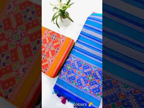 Soft Khadi Raw Silk Weaving Patola Saree