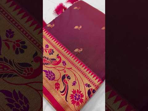 Royal Paithani Soft Silk Saree