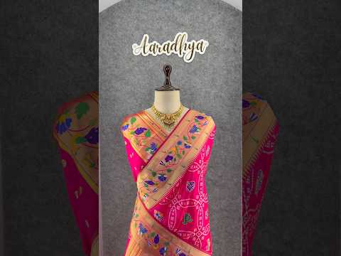 Bandhani Patola Silk Paithani Saree