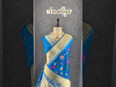 Janhvi Kapoor–Inspired Kanchivaram Paithani Silk Saree