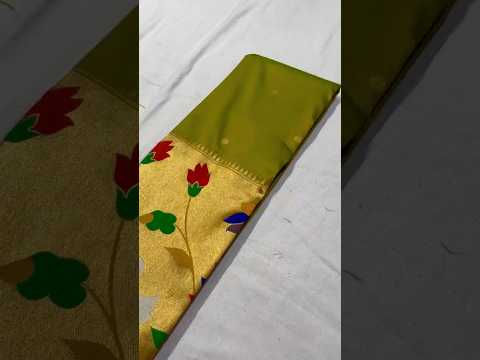 Half-Half Unique Paithani Silk Saree