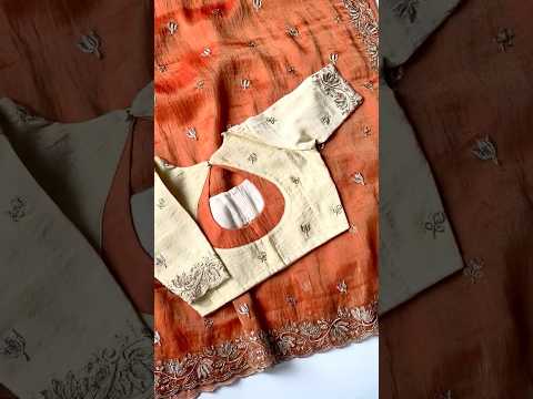 Luxury Lotus Handwork Pure Zari Tissue Saree (Stiched Blouse)