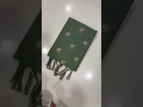 Soft Muga Cotton Muniya Border Paithani Saree