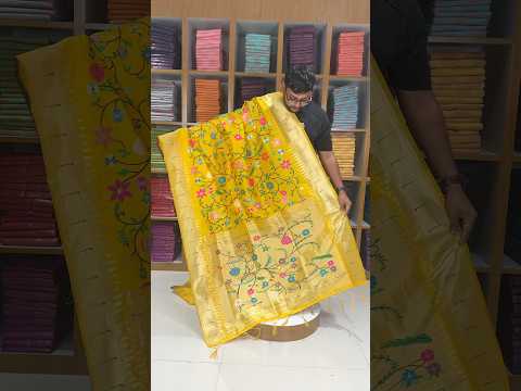 Janhvi Kapoor–Inspired Kanchivaram Paithani Silk Saree