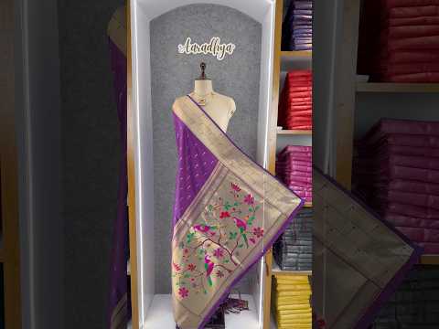 Pure Zari Triple Muniya Border Parrot Paithani Dupatta