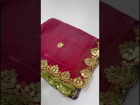 Wedding Season Special Gotapatti Designer Saree