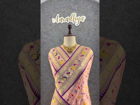 Traditional Kanchivaram Patola Paithani Silk Saree