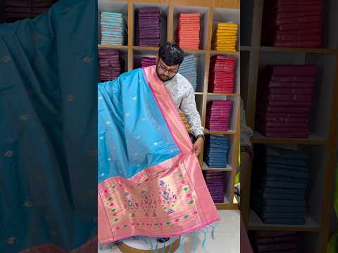 Pure Zari Geomatric Motif Paithani Dupatta