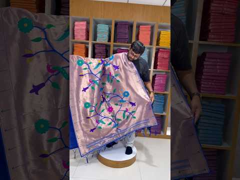 Paithani Jacquard Peacock (Mor) Jaal Dupatta