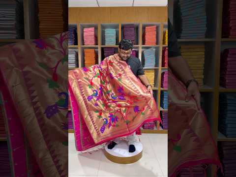 Paithani Soft Silk Lotus Jaal Dupatta