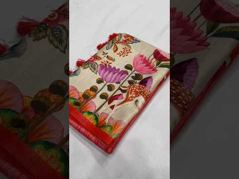Kolam Silk Shibori Digital Printed Pichwai Saree