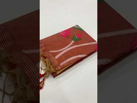 Beautiful Soft Muga Cotton Pichwai Saree