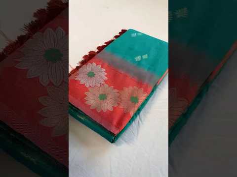 Soft Silk Floral Zari Weaving Saree