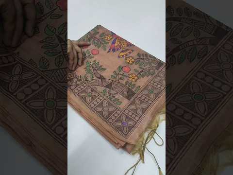 Madhubani Soft Muga Cotton Saree