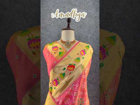 Royal Kanchivaram Patola Paithani Silk Saree