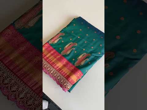 Paithani Kanchipuram Touch Silk Lace Saree