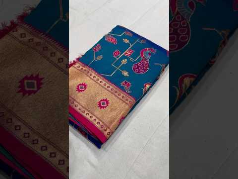 Peacock Jaal Soft Silk Paithani