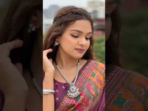 Pashmina Kashmiri Woven Border Saree