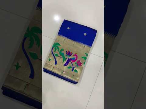 Pure Soft Kanchipuram Paithani Silk Saree