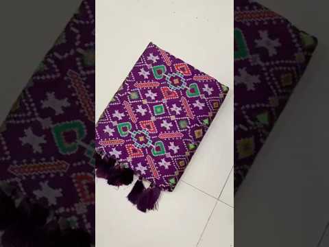 Traditional Kanchivaram Patola Paithani Silk Saree