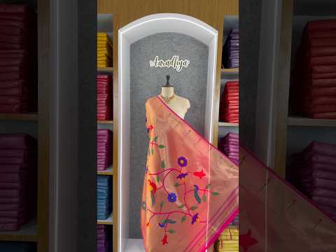 Paithani Jacquard Peacock (Mor) Jaal Dupatta