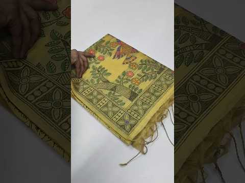 Madhubani Soft Muga Cotton Saree