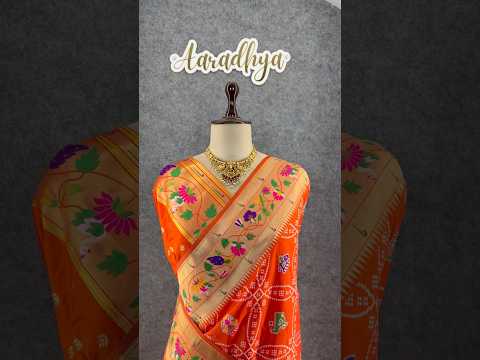 Bandhani Patola Silk Paithani Saree