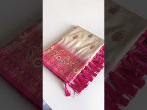 Paithani Silk Meenakari Soft Silk Saree