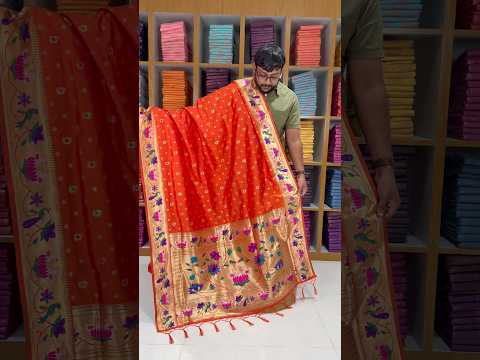 Pure Paithani Silk Sarees – Maharashtrian Elegance