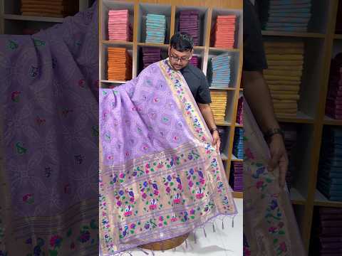 Bandhani Patola Silk Paithani Saree