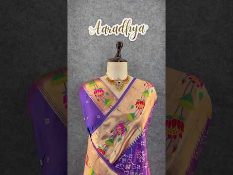 Royal Kanchivaram Patola Paithani Silk Saree