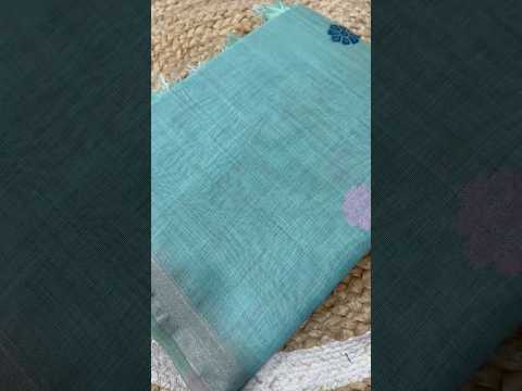 Soft Muga Cotton Rich Flowery Saree