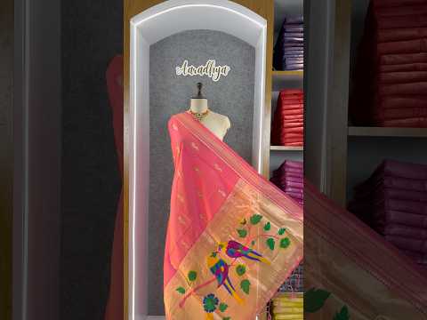 Pure Paithani Multicolor Parrot Weaving Motif Pallu Dupatta