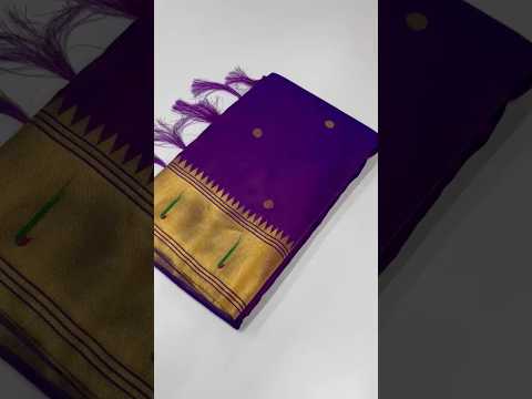 Soft Parrot Paithani Silk Saree