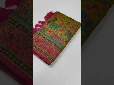 Latest Pashmina Darbari Silk Saree