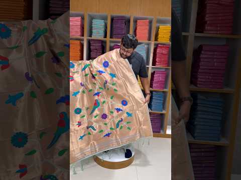 Paithani Jacquard Peacock (Mor) Jaal Dupatta