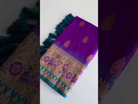 Paithani Silk Meenakari Soft Silk Saree
