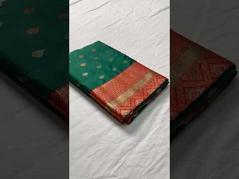 Semi Kanchipuram Temple Weaving Border Saree