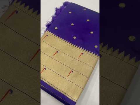 Peacock Soft Silk Wedding Paithani Saree