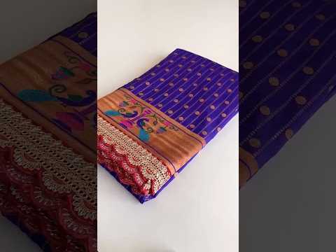Soft Zari Woven Paithani Silk Lace Saree