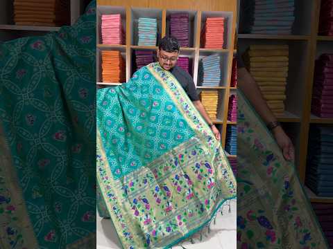 Bandhani Patola Silk Paithani Saree