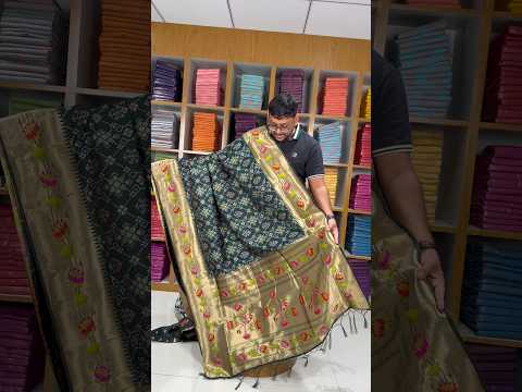 Royal Kanchivaram Patola Paithani Silk Saree