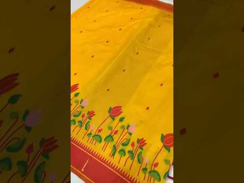 Designer Lotus Weaving Pichwai Paithani Saree