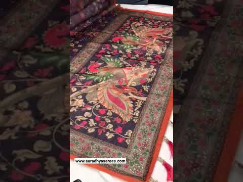 Kalamkari Printed Pure Malai Cotton Saree