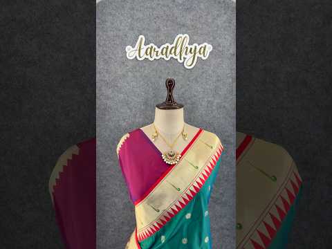 Authentic Paithani Sarees – Marathi Parampara