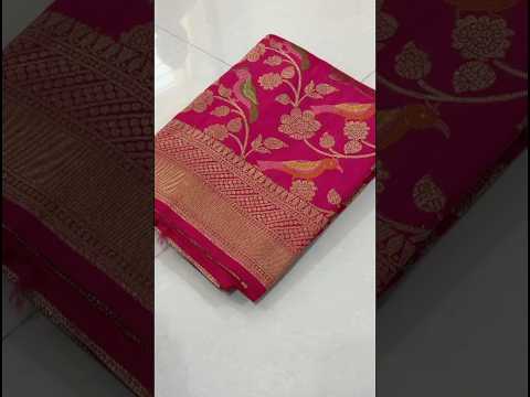 Banarasi Khadi Georgette Trending Saree