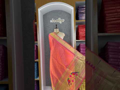 Pure Paithani Zari Border Parrot Motif Pallu Dupatta