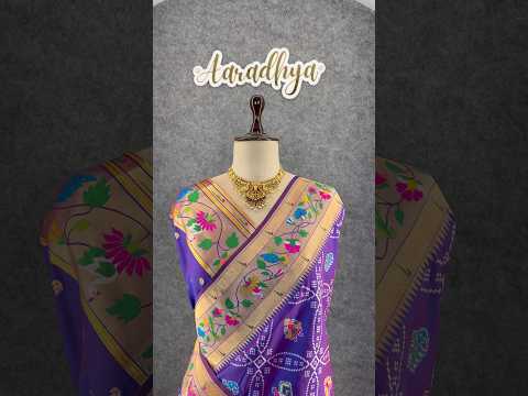 Bandhani Patola Silk Paithani Saree